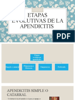 Etapas Evolutivas de La Apendicitis