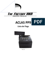 ACLAS PP9 TFHKA - Lista de Flags V02R00