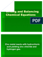 Chemical Equation