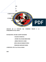 DETERMINACIÓN DE LA POSTURA DEL GOBIERNO CENTRAL SOBRE EL CENSO 2023-2024