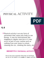 Physical Activity Benefits