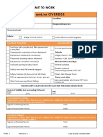 Permit To Work Forms