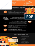 Orange Best Workplace Safety Tips Infographic