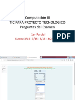 Computación III - Preguntas Del Examen ESTE ES EL ACTUAL OJO