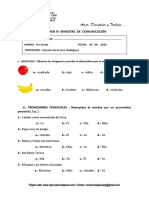 Modelo de Examenes III Bimestre