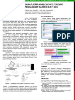 Pengembangan Aplikasi Mobile Device Forensic Untuk Pengamanan Barang Bukti SMS