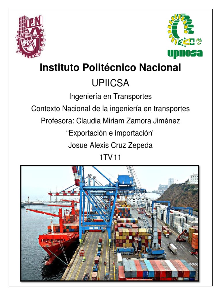 Exportacion E Importacion Pdf