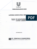 Laporan Soil Test Unilever BOF Liquid