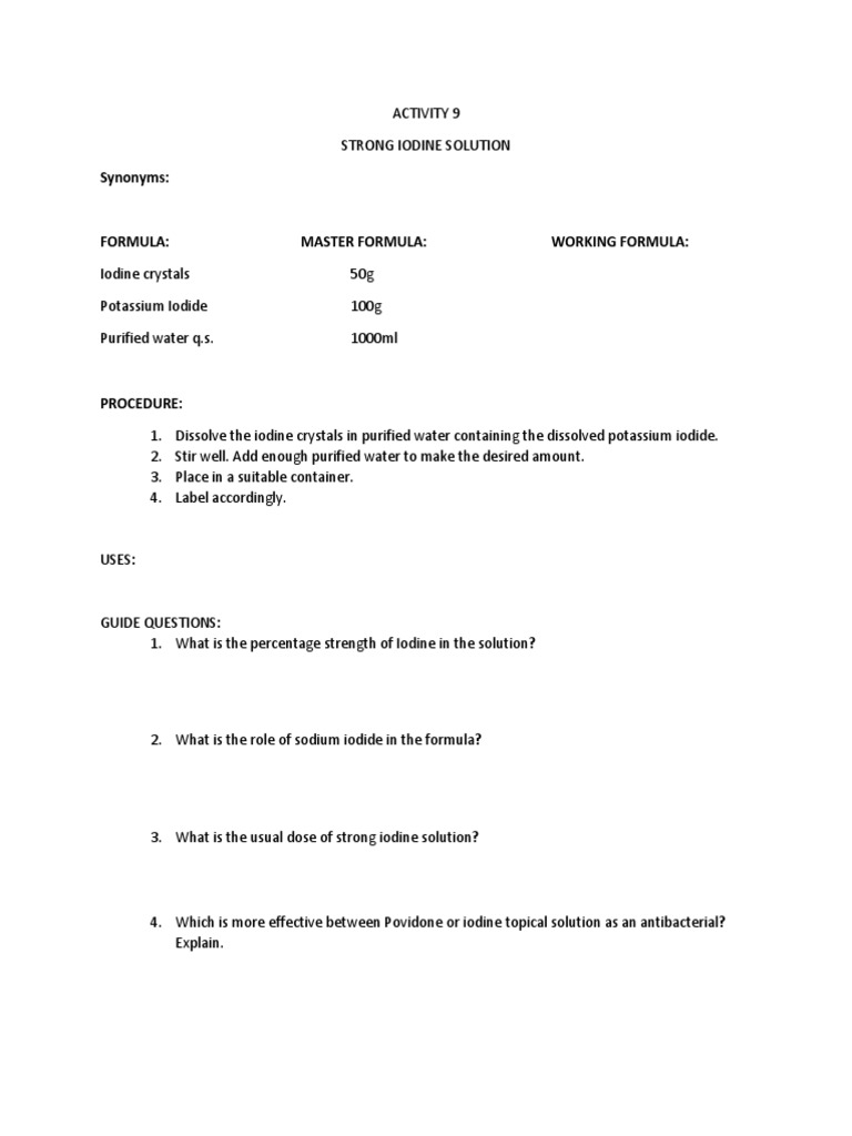 Activity 9 | PDF