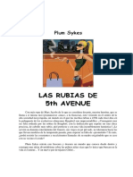 Plum Sykes - Las Rubias de La 5th Avenue