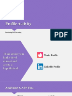 Profile Activity