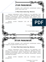 Atur Panuwun (New Frame)
