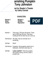 Reader's Theatre - The Vanishing Pumpkin
