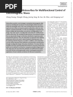 2017_Reconfigurable Metasurface for Multifunctional Control of Electromagnetic Waves