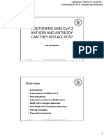 SARS CoV-2 Ag Ab Can They Replace PCR