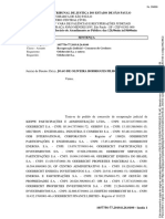 Recuperação judicial Odebrecht e subsidiárias