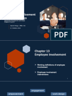 Chapter 13 14 - Employee Involvement Work Design - GOrtega - 01OCT2022