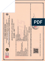 Sertifikat Layak Operasi Trafo 2020