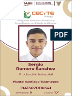 Sergio Romero Sanchez