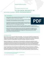 Guidance Note On Data Security in Oper Ational Data Management
