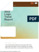 2022 Logo Trend Report Articles LogoLounge