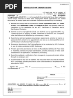 UPDATED Affidavit of Undertaking DO221 A 20june2022