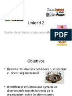 Unidad 2 - 2 Diseño Organizacional