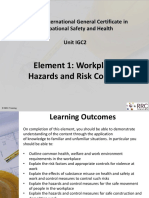 IGC 2 Element 1 New Syllabus