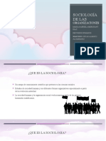 Sociología de Las Organizaciones