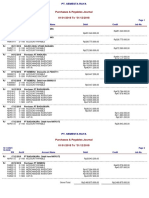 Purchases & Payables Journal