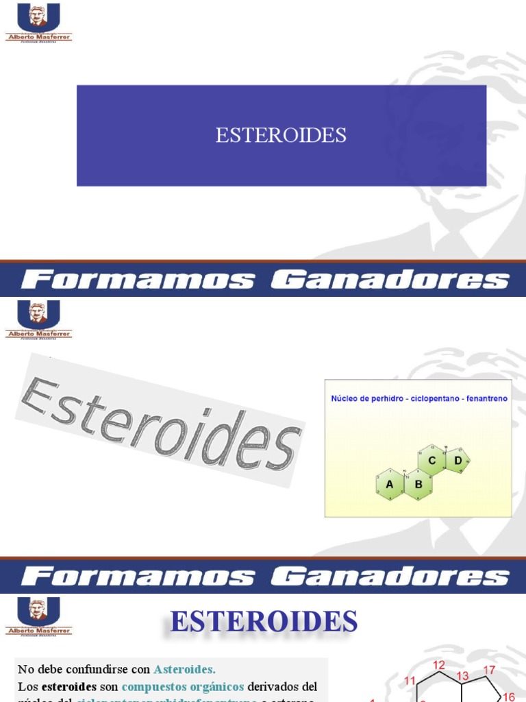 E Steroides | PDF | Esteroide | Bioquímica