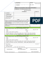 Form. Persetujuan, Penolakan Rawat Inap