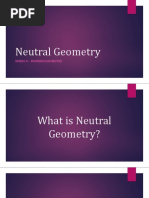 SMED19 - Neutral Geometry Presentation