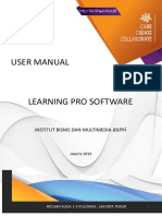 USER MANUAL WEB LEARNING