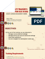 LMS Training For DOSCST (Advance)