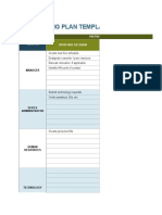 Onboarding Plan Template