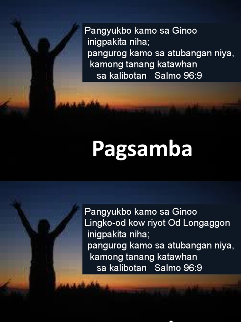 Lesson #7 - Pagsimba | PDF