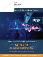 IITP M.tech - Cloud Computing Brochure