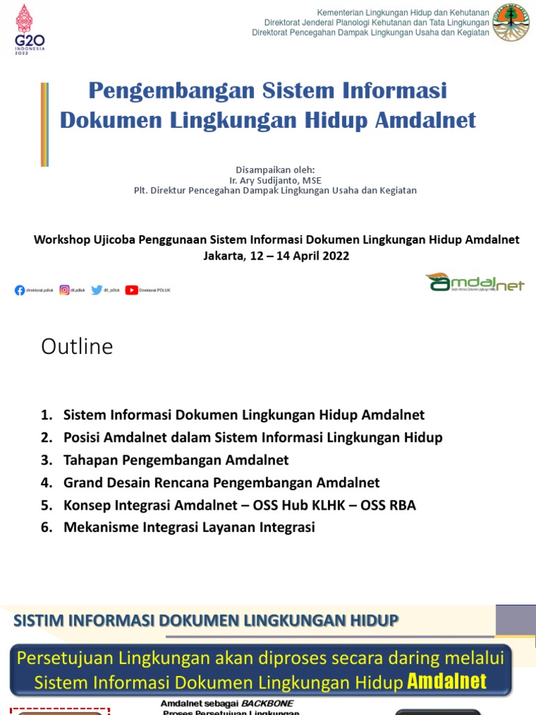 Penggunaan sistem informasi amdalnet pdf