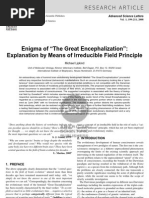 Enigma of the Great Encephalization