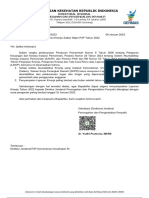 Surat Permintaan Laporan Kinerja Satker Ditjen P2P