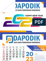 Kalender Dapodik 2023