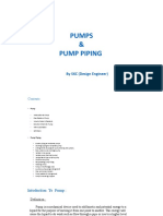 Pumps and Piping