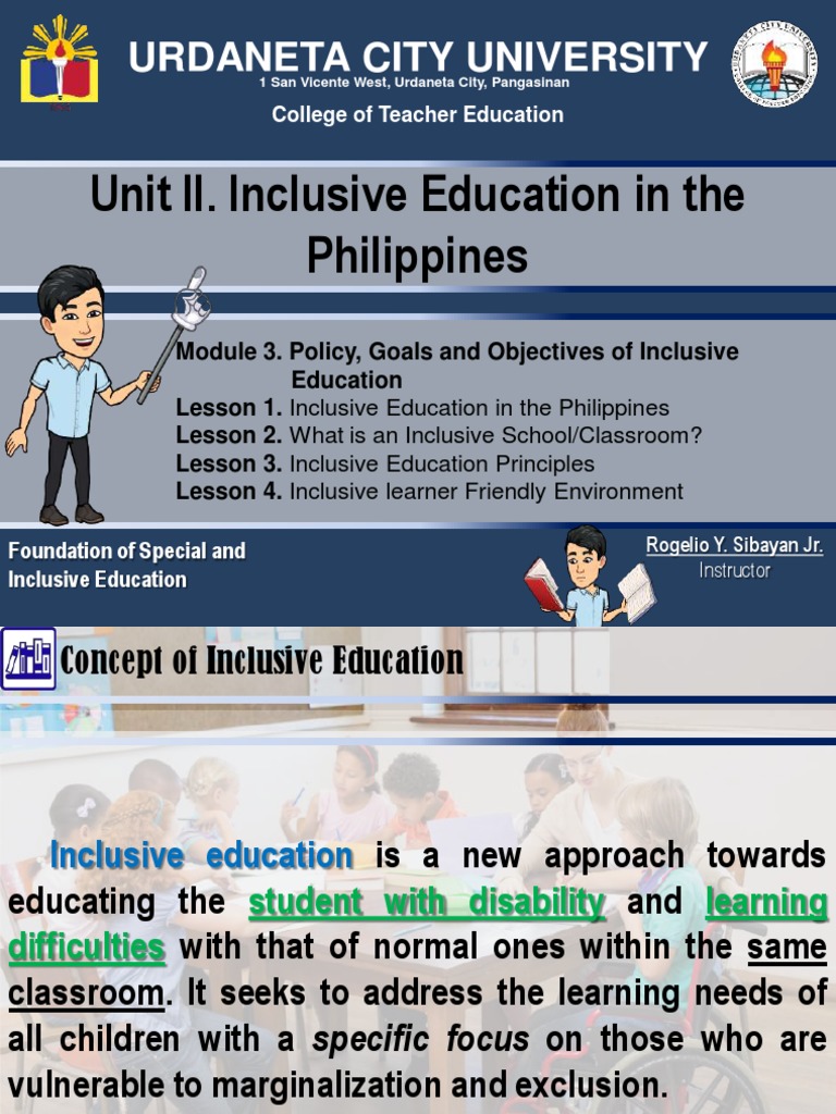 Inclusive Education Policies in the Philippines | PDF