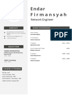 CV - Endar Firmansyah 2022