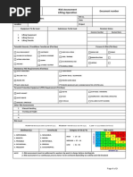Water Tank Cleaning Risk Assessment Guide | PDF | Injury | Risk