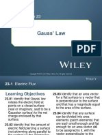 Chapter 23 Gauss Law