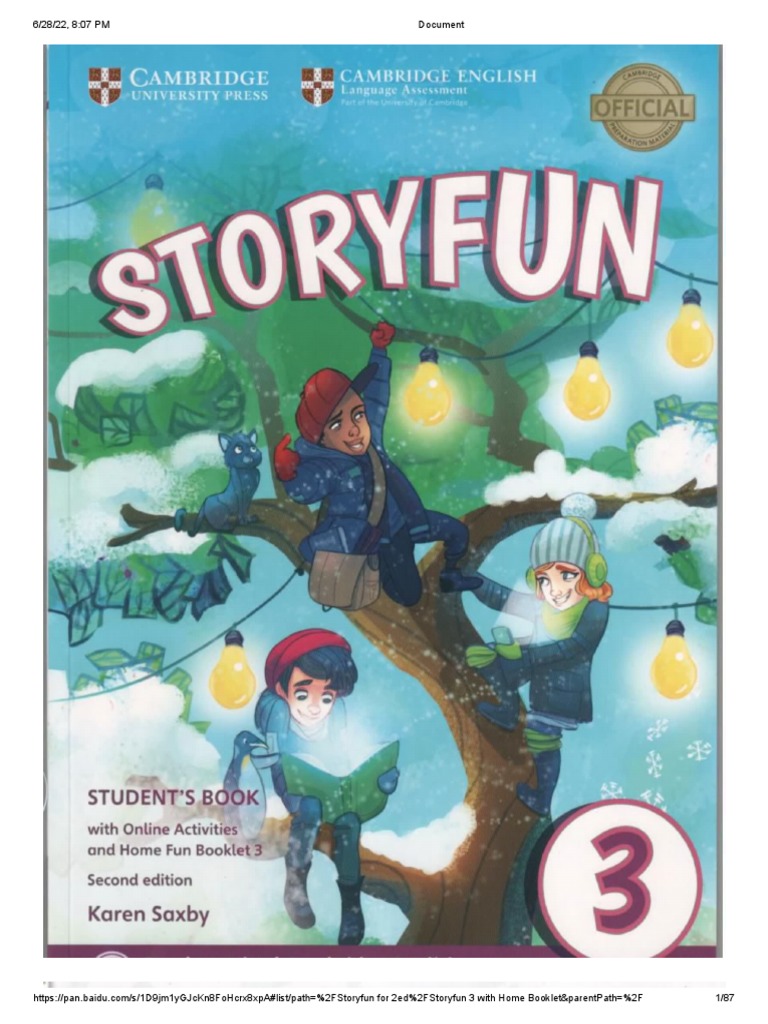 Storyfun For 2ed - 3 | PDF