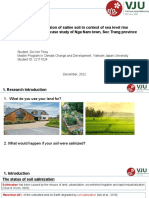 Assessing Expansion of Saline Soil in Vietnam's Mekong Delta from 2011-2021