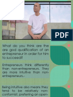 Q2 Lesson 1 How Entrepreneur Think